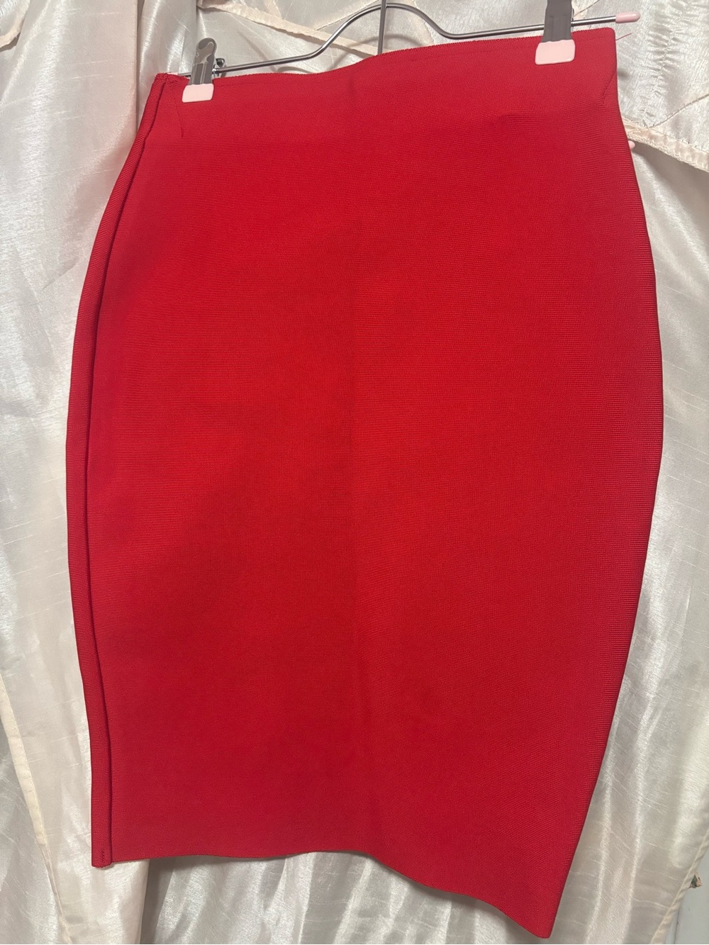 Women’s Red Pencil Skirt - Sleek Office to Evening Style